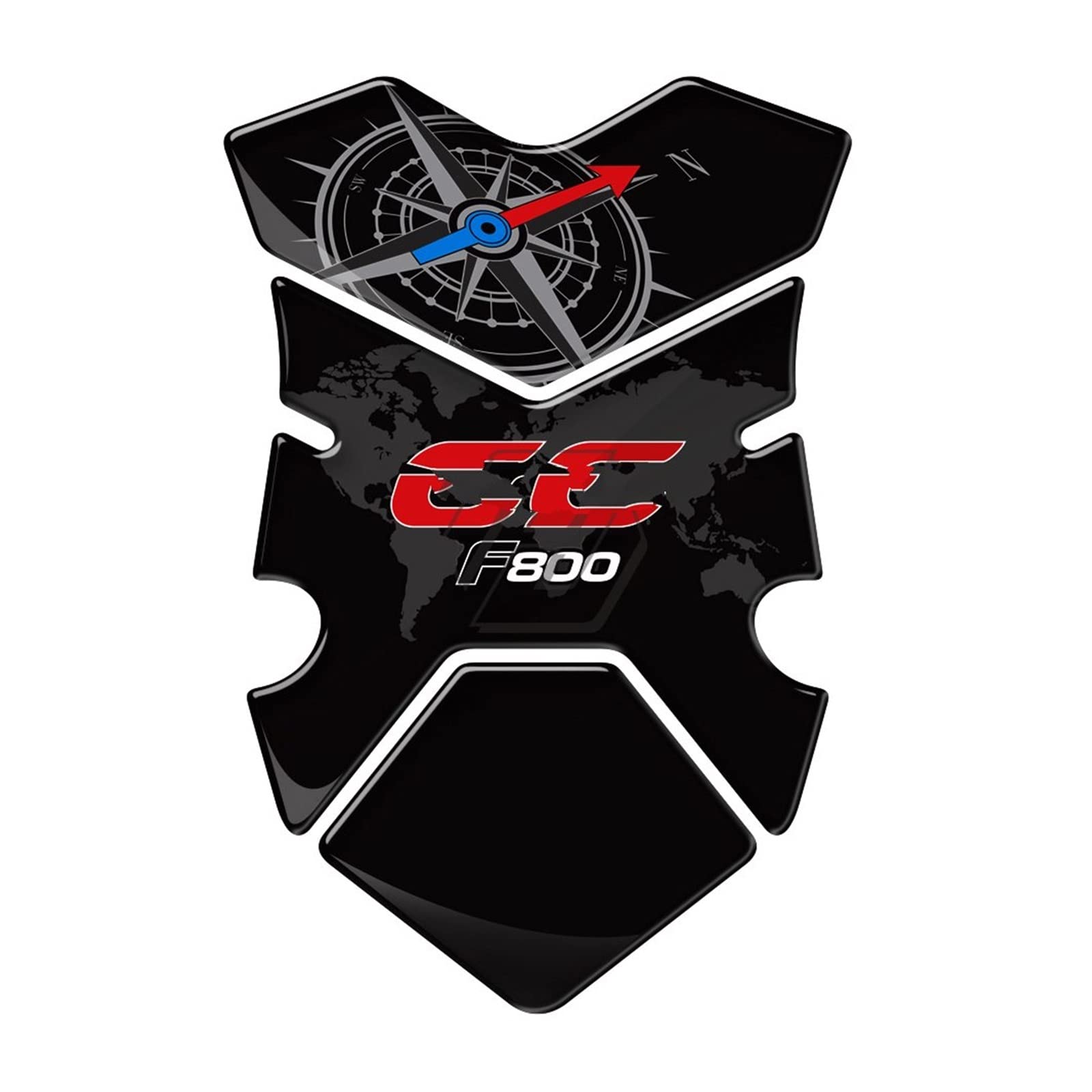 Autocollant Réservoir F800GS 2008-2012 Protège Réservoir Moto Anti-Rayures