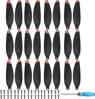 24 PCS Mavic Mini 2 Propellers Replacement Blades, Mavic Mini 2 Propellers Compatible with DJI Mini 2/Mini Se Drone Replacement Low-Noise and Quick-Release Blades Props Accessories (Mini 2)