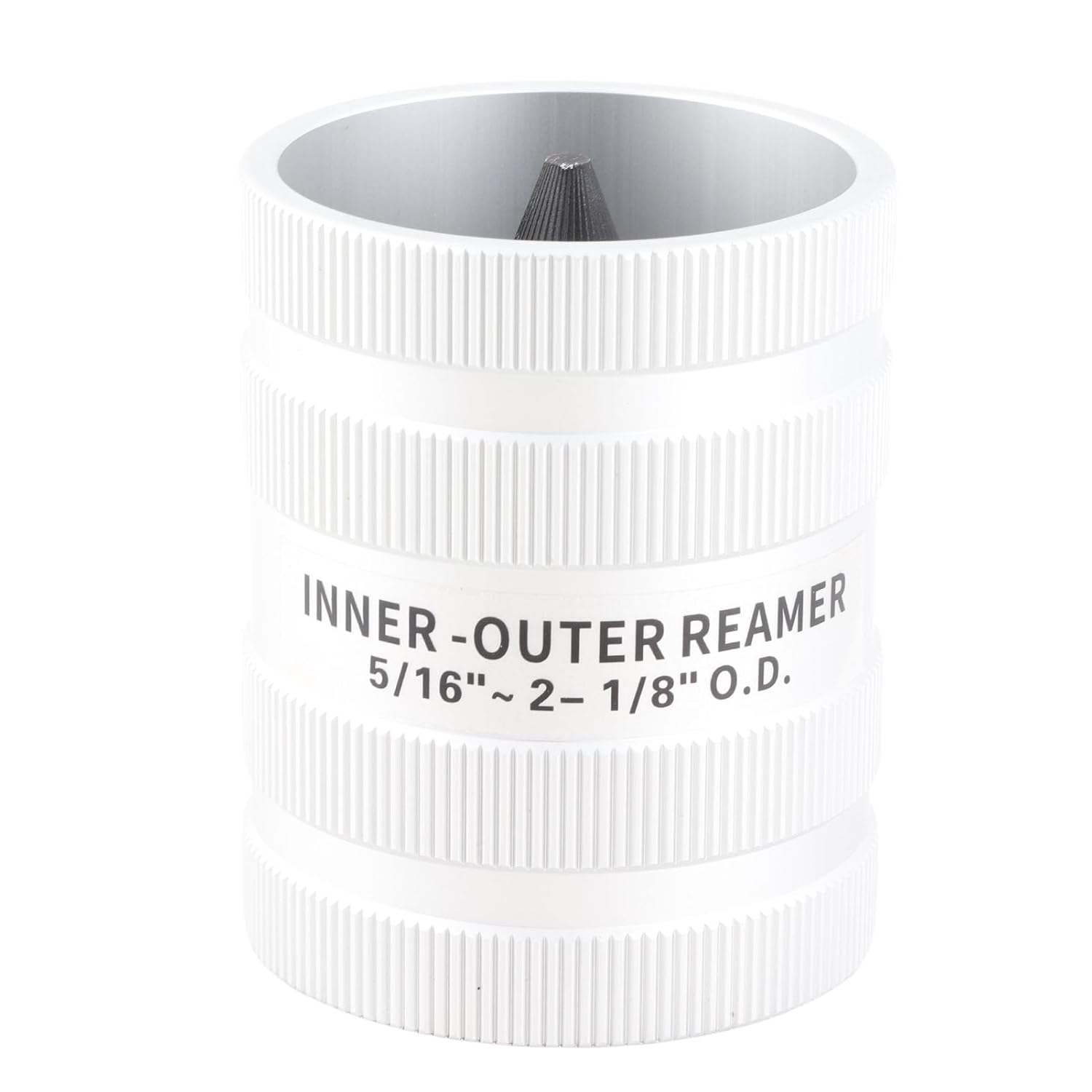 Pipe Reamer Deburring Tool Heavy Duty 5/16" to 2-1/8" OD Chamfer Tool for PVC PPR Copper Brass Aluminum Steel Pipe