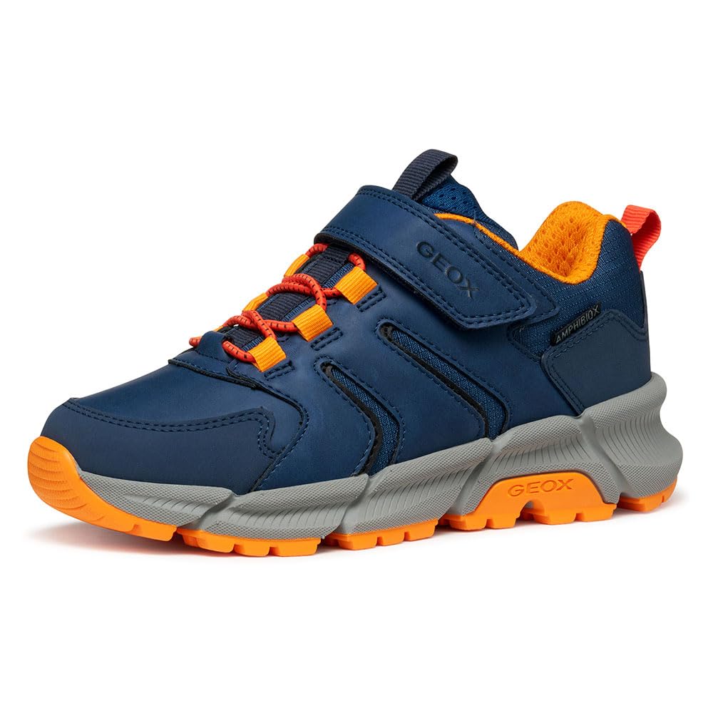 Geox J Flexyper Plus Boy, Scarpe da Ginnastica Bambini e Ragazzi