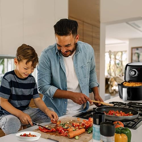 Miniatura 6 de CLEANWRAP Forros de papel desechables para freidora de aire (9.1* 1.77 - 90 piezas)  Forros de papel desechables para freidora de aire