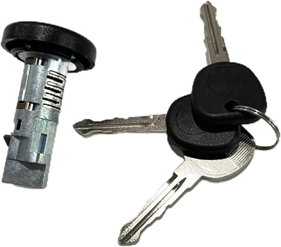 Ignition Lock Cylinder with Keys for 2007-2014 Chevy Silverado, Suburban, Tahoe, GMC Sierra, Yukon, Cadillac, Buick, Express, Savana Replace 924-796 No Chip
