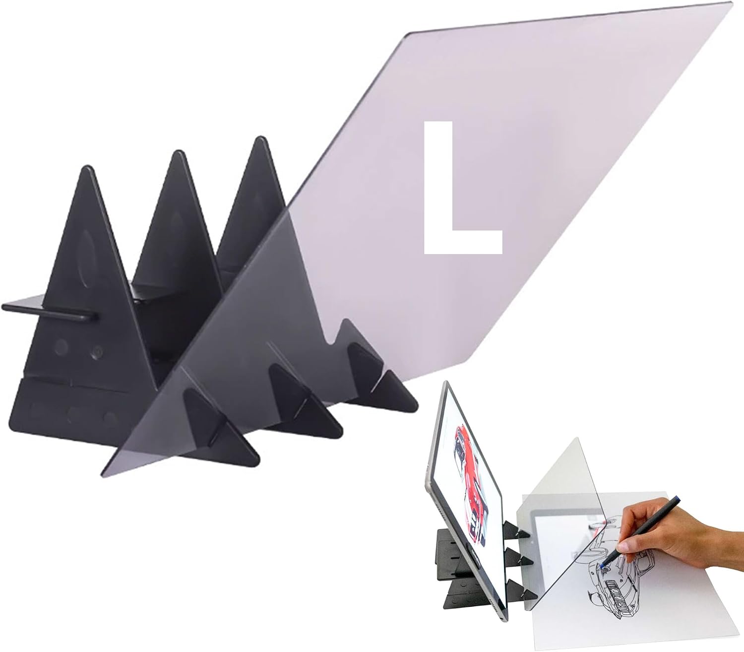 DIY Drawing Pad Optical Drawing Board Optical Picture Drawing Board Copy Pad Projector Optical Drawing Projector Plotter Drawing Aid Sketching Tool for Beginners Artists L