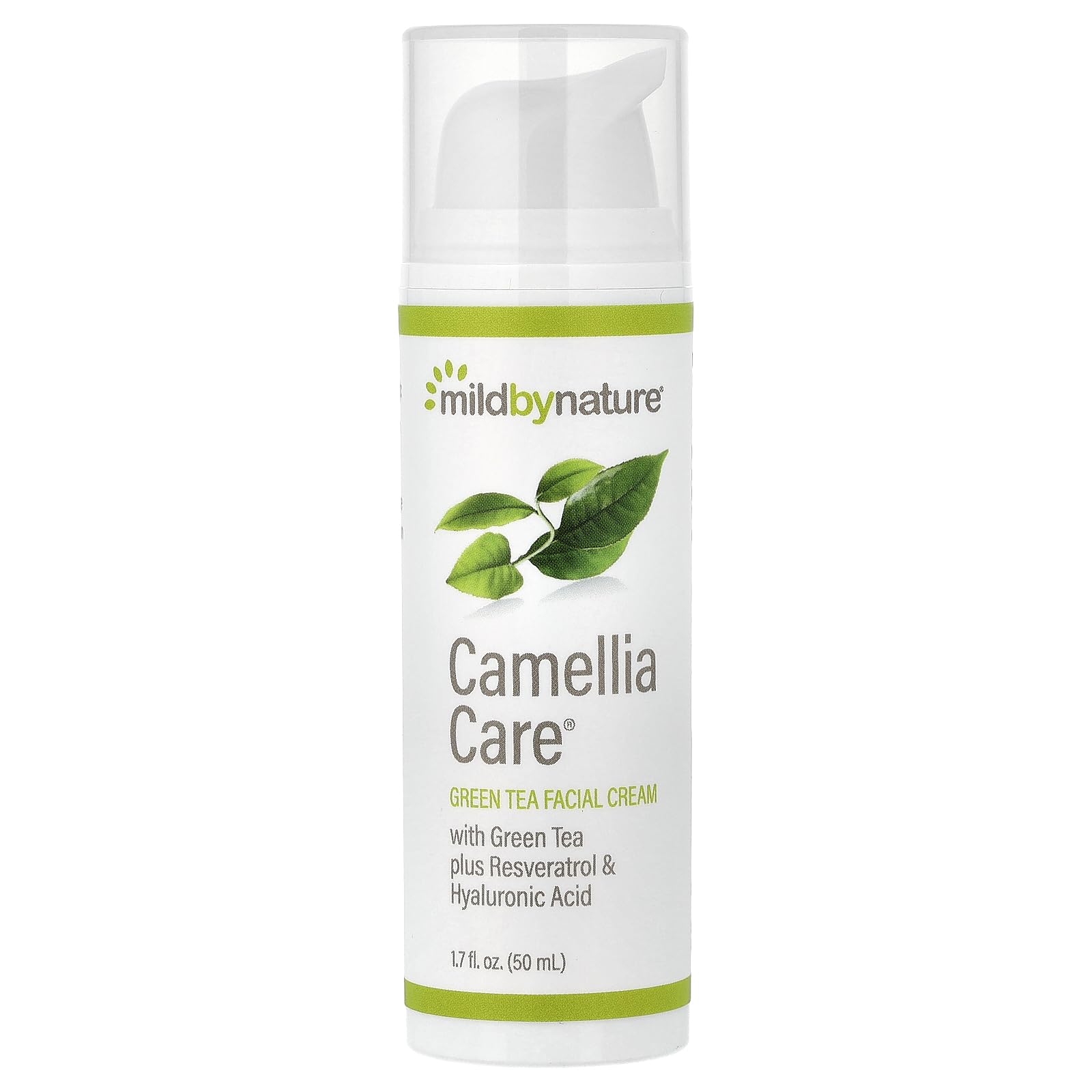 Camellia Care®, EGCG Green Tea Skin Cream, 1.7 fl oz (50 ml), Mild By Nature