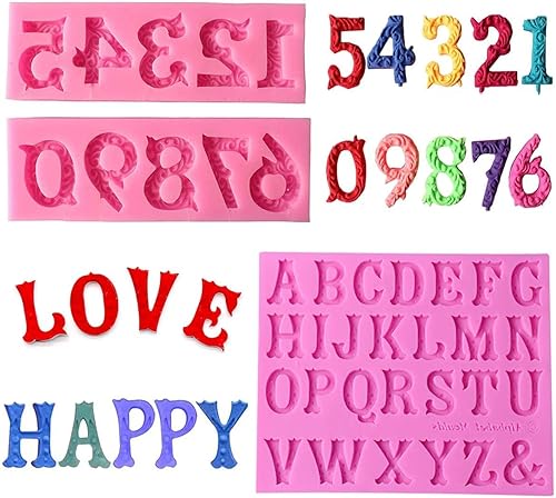 Vista 37 de OBTANIM 2 moldes de silicona para fondant de flores de rosas 3D Bloom para pastel de chocolate, jabón, dulces, pastelería, postre