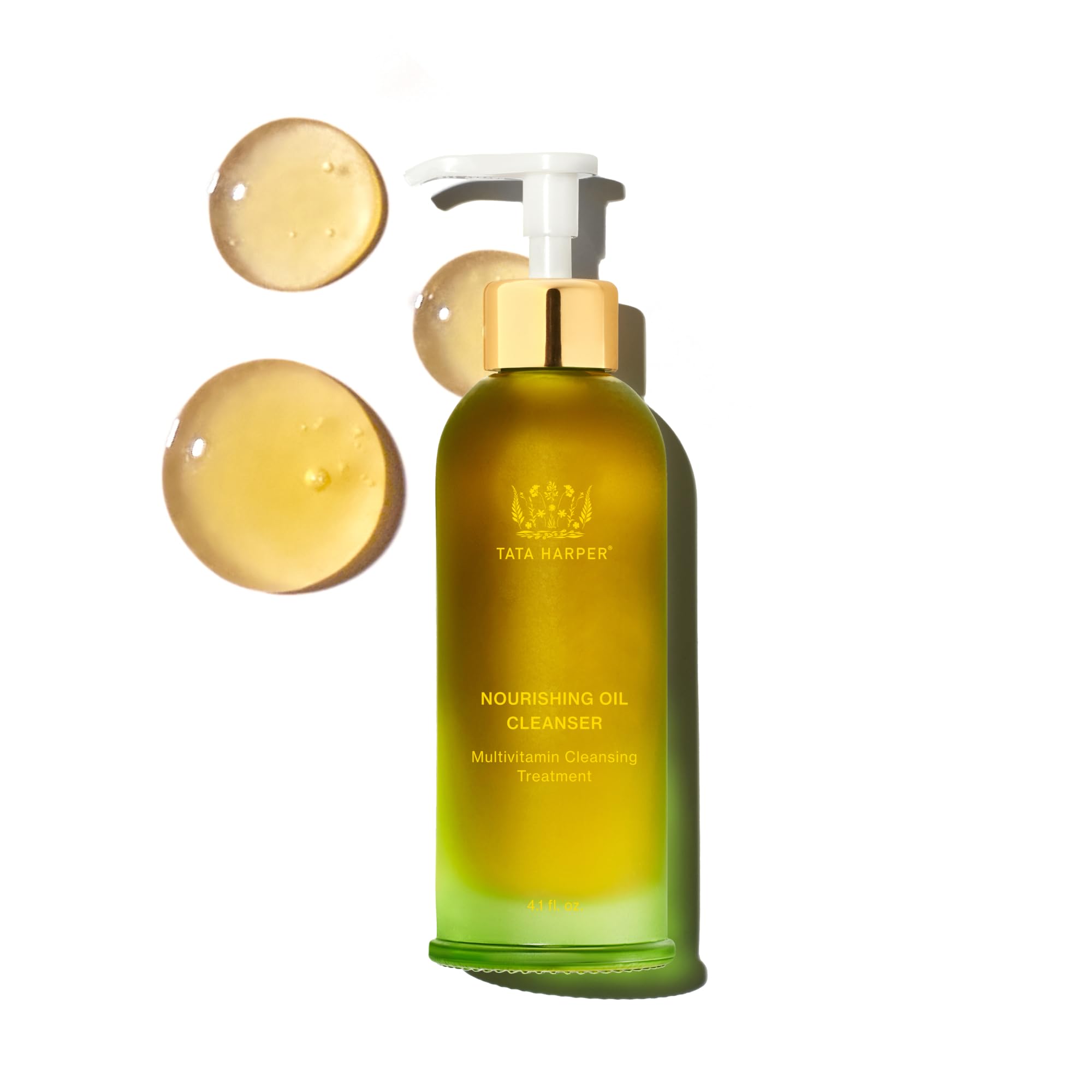 Tata Harper Nourishing Oil Cleanser, Gentle Makeup Removing Cleanser, Cleansing Oil, Natural Skincare, 125ml 4.2 Fl Oz (Pack of 1)