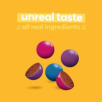 Unreal, Candy Coated Chocolate Crispy Quinoa Gems Bag, 5 Ounce