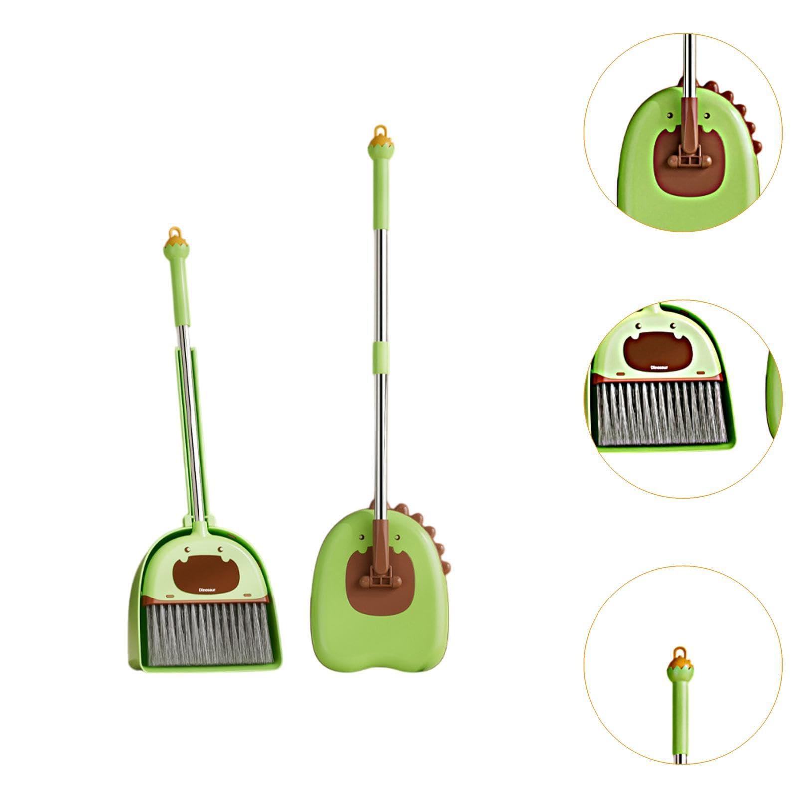 Set di Scope per Bambini, Set per La Pulizia Little Howfared Supper per Bambini dai 3 Ai 6 Anni, Scopa Set con Scopa