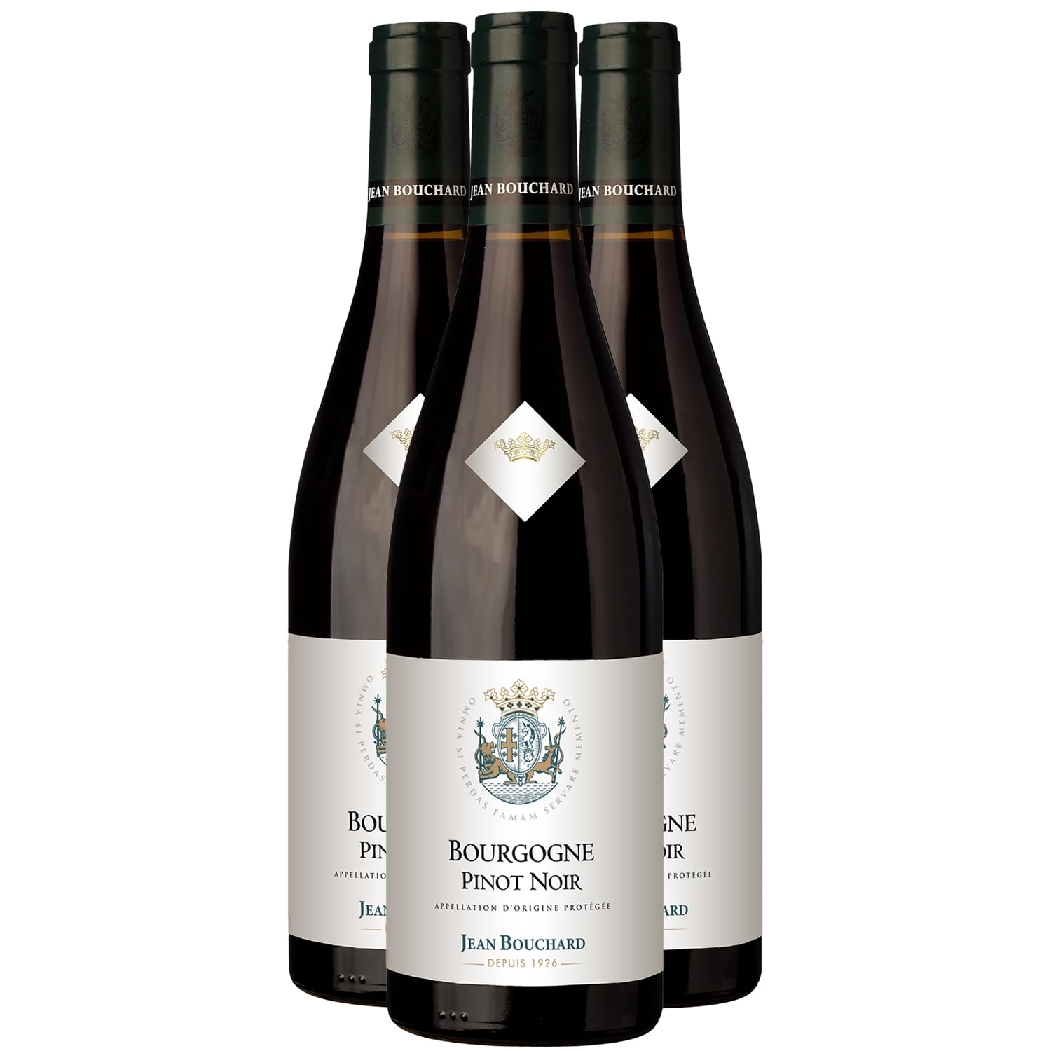 Bourgogne Pinot Noir - Rouge 2019 - Jean Bouchard - Vin Rouge de Bourgogne (3x75cl)