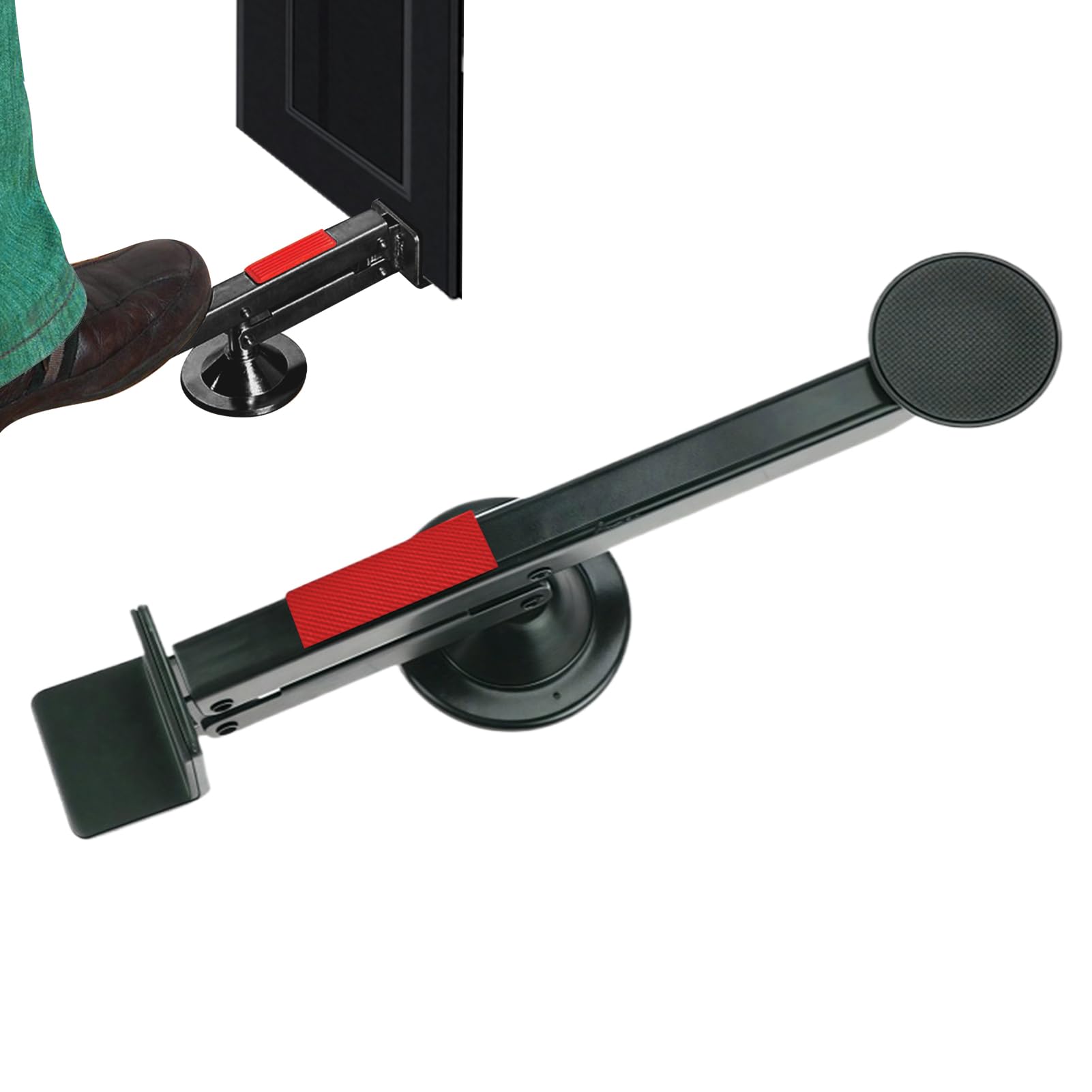 Lève-porte et planche mécanique pour poseur de cloisons et travaux d'aménagement
