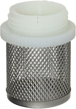 Stainless Steel Suction Basket Filter Head Brass Mesh Cover DN15 DN20 DN25 for Pipeline Debris Prevention Water SystemDN25