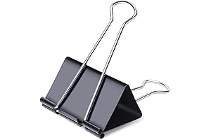 Jumbo Binder Clips: 3-Inch Workspace Essentials for Superior Document Management