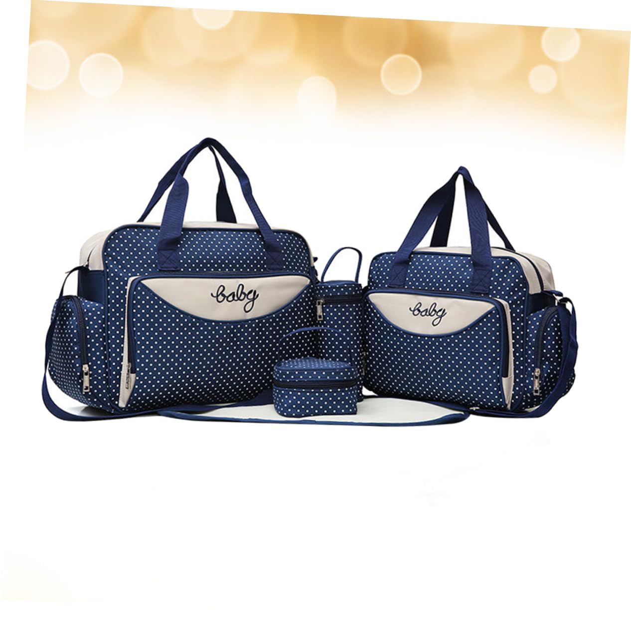COLLBATH Bolso De Mamá Bolsos Para Mami Bolsa De Bebé Portátil Bolso De Hombro Bolsos De Mano Para Mujer Bolsos Para Cambiar Pañales De Maternidad Bolso Para Mujer Rosy