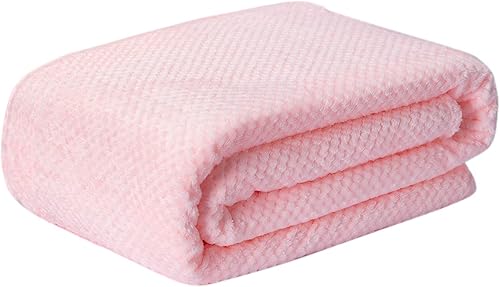 Miniatura 176 de Manta o manta mullida para bebé niña o niño, suave cálido y acogedor polar coral para bebé, bebé o recién nacido, manta de recepción para cuna, Blue