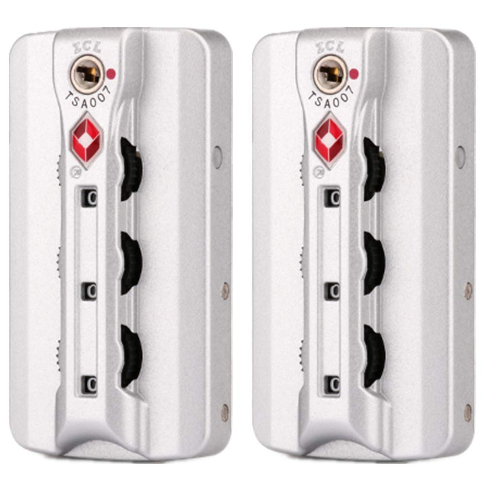 Set di una coppia lucchetti sicurezza con password K012#