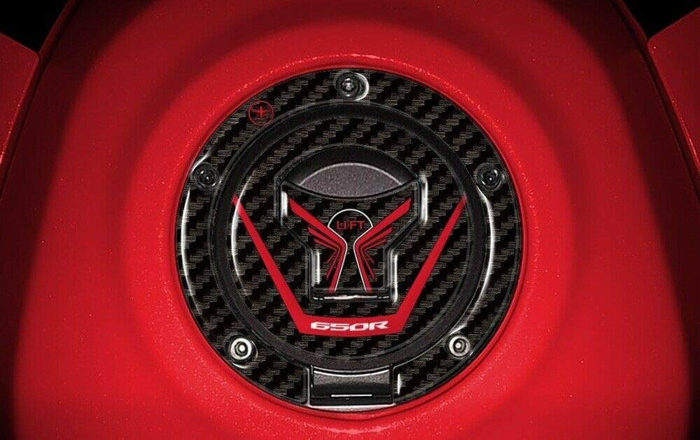 labelbike - 3D gel Sticker Motorcycle Tank Cap Protection compatible with HONDA CBR 650R