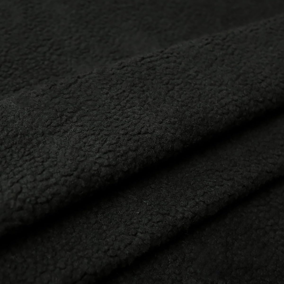 Shaggy Sherpa Fabric 160x50cm Thick Faux Fleece Fur Fabric Plush Lambskin for Lining Thermal Lined Material Throw Blanket Couch Sofa DIY Craft Costume Decoration(Color:1 Off White)