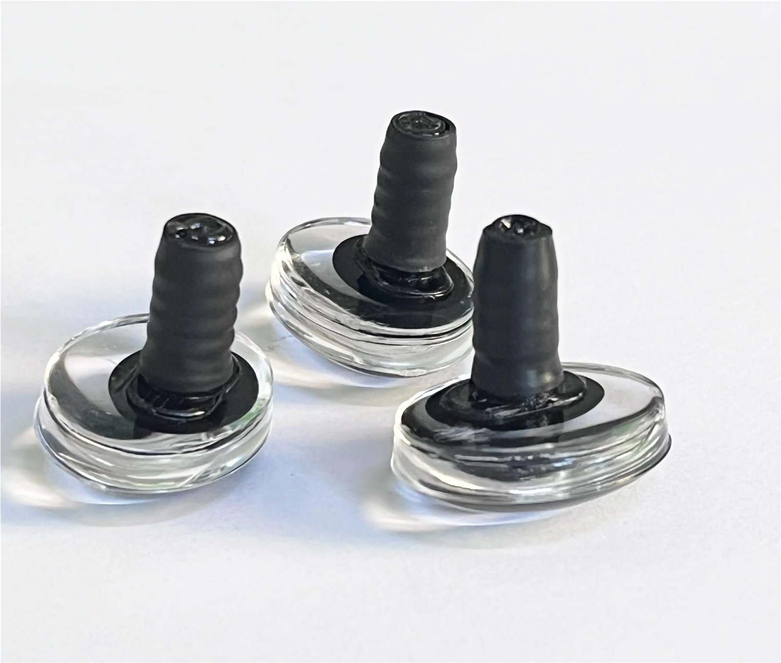 50 Stück 18 X 25 Mm 3D Ovale Außermittige Augen Mit Unterlegscheiben for DIY-Plüschpuppenaugen