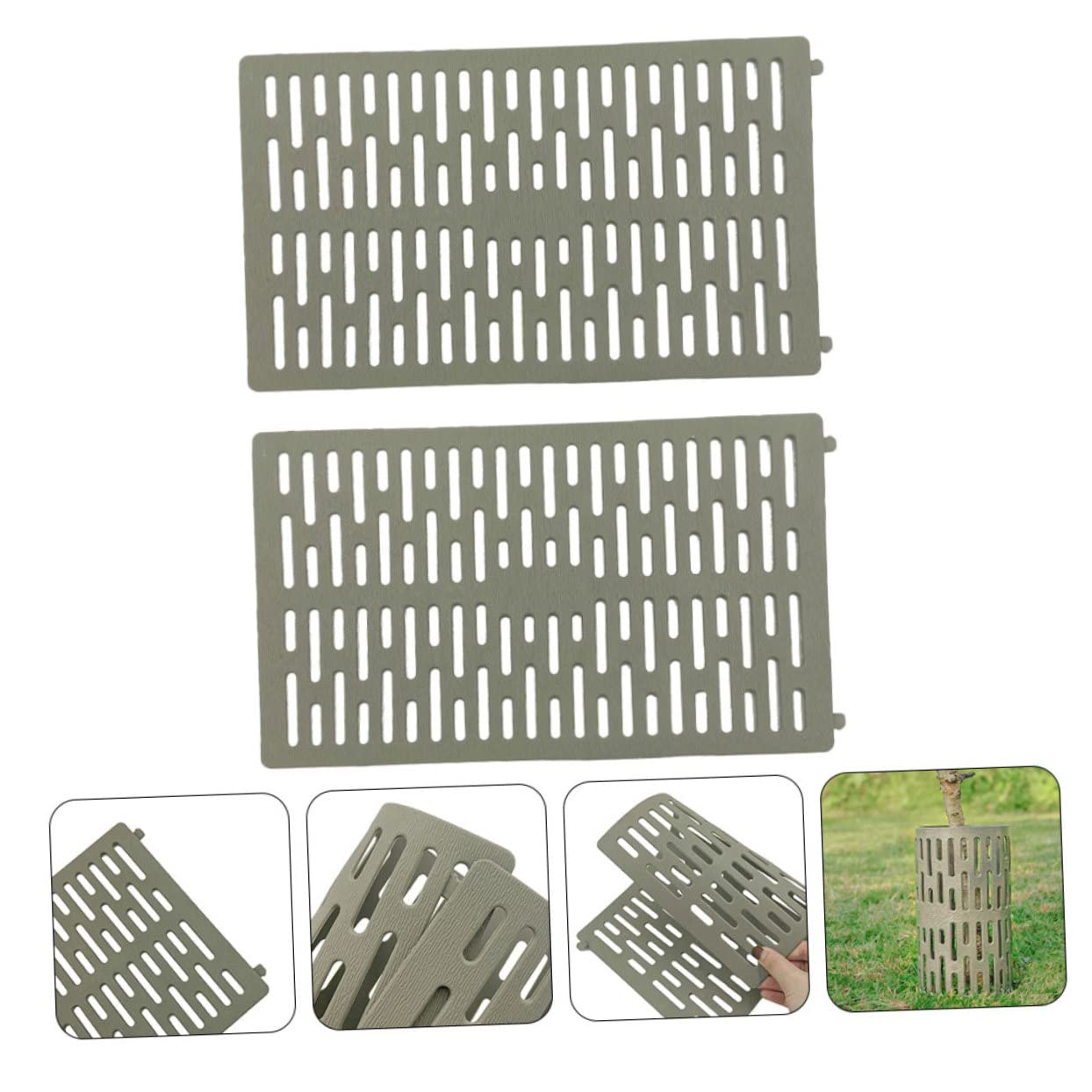 ifundom 2 Set Copertura Protettiva per Piante Manicotto per Facile Riutilizzabile Protezione Stabile E Flessibile per Giardinaggio Esterno 2 Pezzi*2