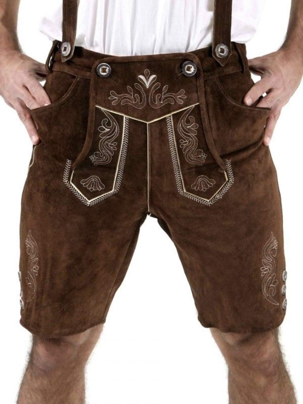 Schöneberger Trachten Couture Leren broek voor kinderen, originele