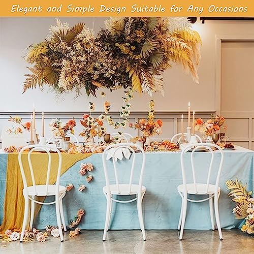 Fivenl Boho Gauze Table Runner - 35x72 Inch, Rustic Cheese Cloth, Long Table Runner for Wedding, Bridal Shower, Birthday Party Decor (Mustard) by Fivenl - Image 7