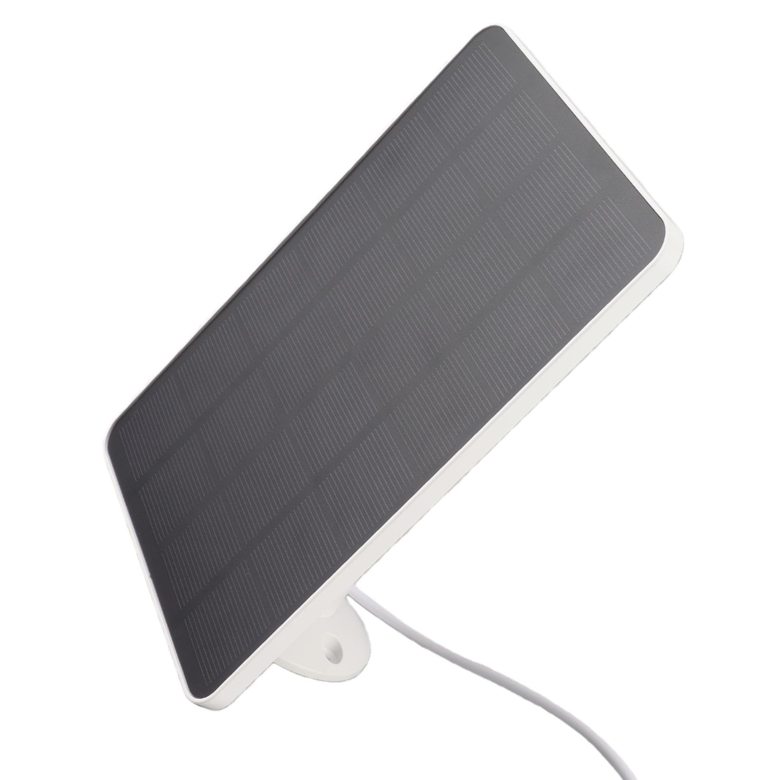 Panneau Solaire pour Caméra, Chargeur Solaire Extérieur étanche