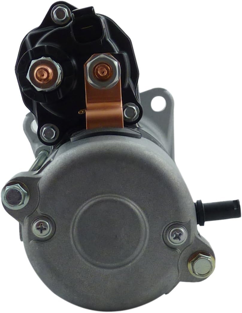 New 12 Volt Starter for Dodge Ram 1500 2500 3500 4500 5500 5.9L, 6.7L 2007 2008 2009 2010 2011 2012 2013 2014 2015 428000-3330 428000-3331 4934925 4982056 013330 280-0374 428000-6110 SR6470X 19029N