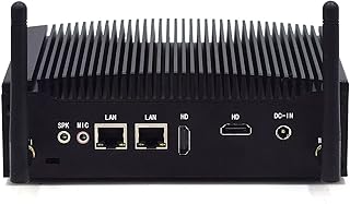 Mini Desktop Industrial PC i5 7300U Fanless Mini Desktop PC 32GB RAM 1TB SSD 4K 2HD 2LAN WiFi BT 2RS232 USB3.0 Mini Computer Mini PC Windows 11 Pro Mini Box PC Mini PC Core i5 SSD Micro Computer