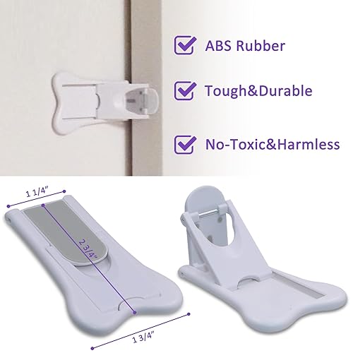 Miniatura 2 de Cerradura de puerta corrediza para seguridad infantil, topes de ventana para ventanas verticales, cerradura de puerta de vidrio deslizante para