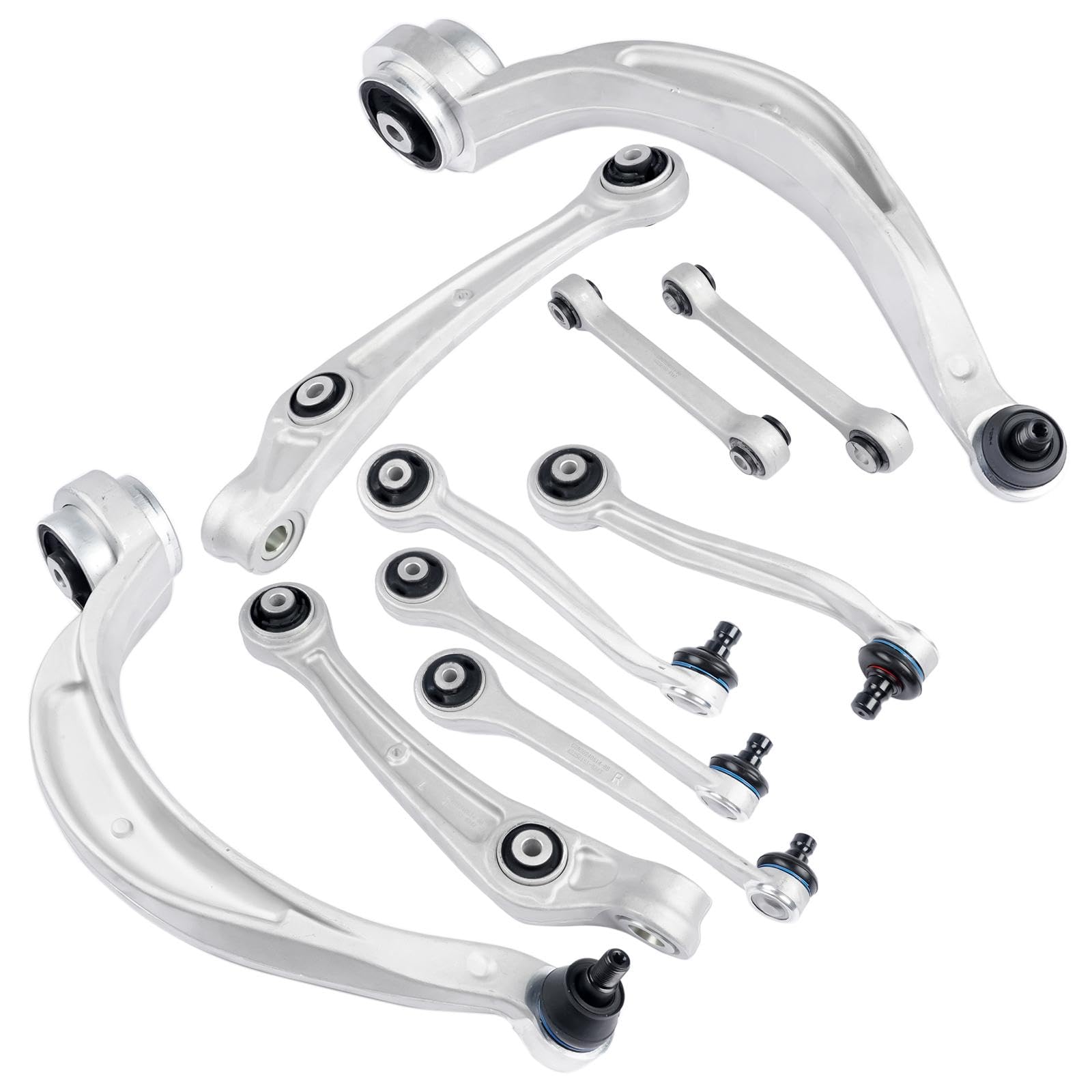 Wahacz Zawieszenia Pasuje do Audi Q5 8RB SQ5 2009-2017 8K0407151B 8K0407510A AP01 10 x zestaw wahaczy przedniego zawieszenia