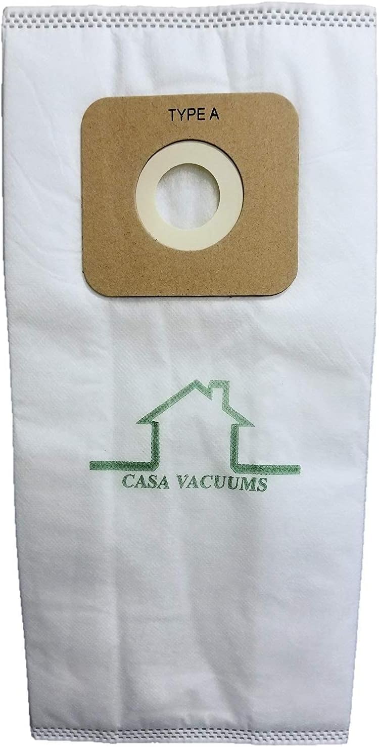 18 Replacement HEPA bags for Riccar A + Simplicity A. Compatible with Riccar 2000, 4000, R20E Vibrance and Simplicity 6000, 5000, S20E, S20EZM, S20ENT Symmetry Upright Vacuum cleaners. Replaces Part RAH-6 & SAH-6.