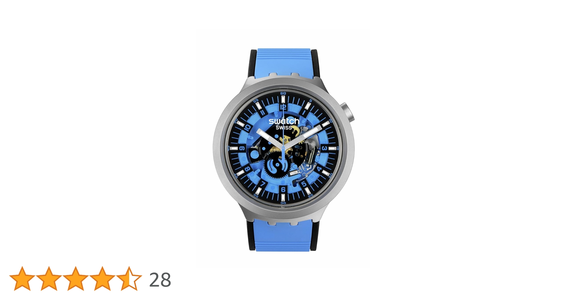 [スウォッチ] 腕時計 BLUE DAZE SB07S106 ブルー Amazon | [スウォッチ] 腕時計 BLUE DAZE SB07S106 ブルー