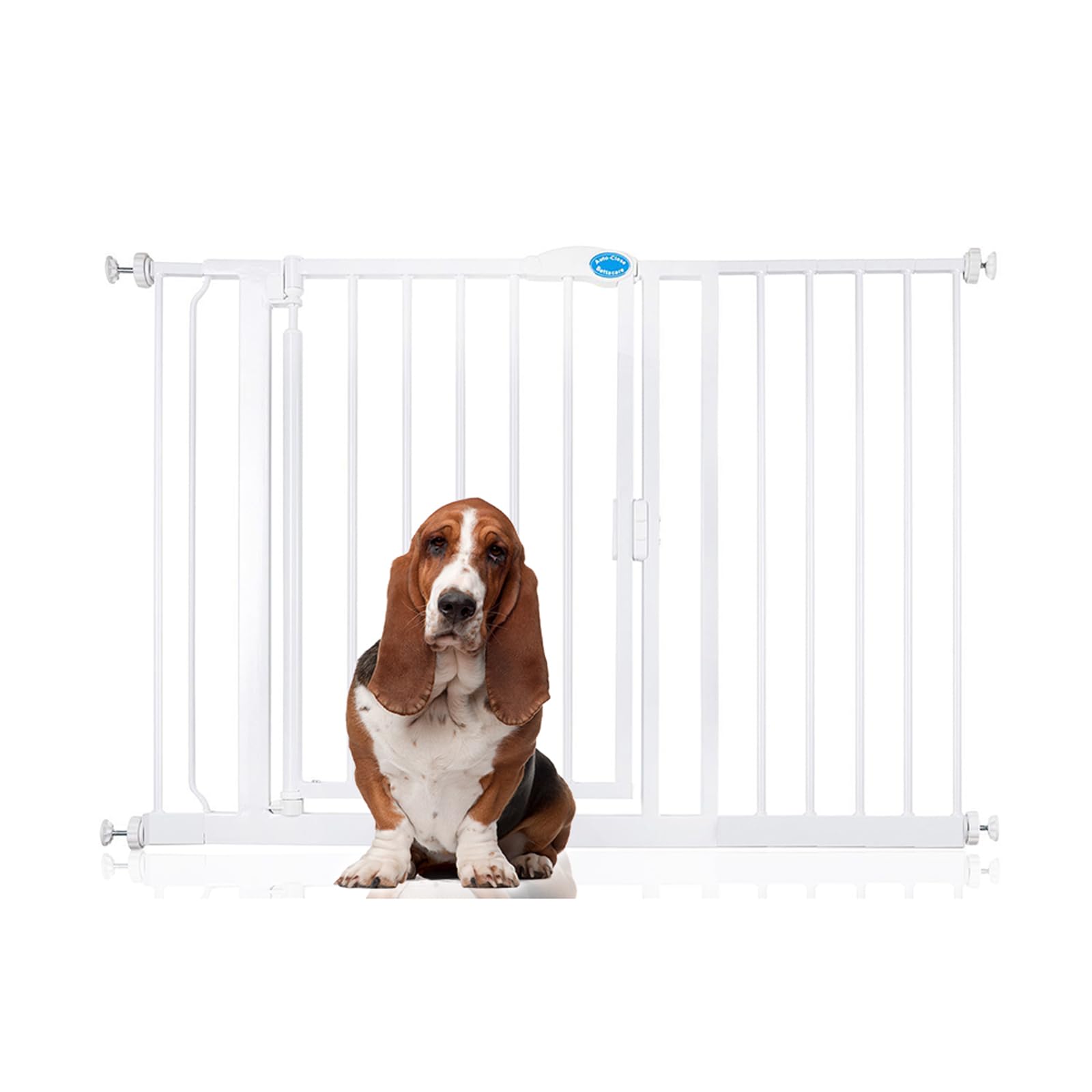 Bettacare Auto Close Pet Gate, 75cm - 82cm, Matt Black, Pressure Fit Stair Gate for Dog & Puppy, Safety Barrier for Doors Hallways and Spaces, Easy Installation — view 19