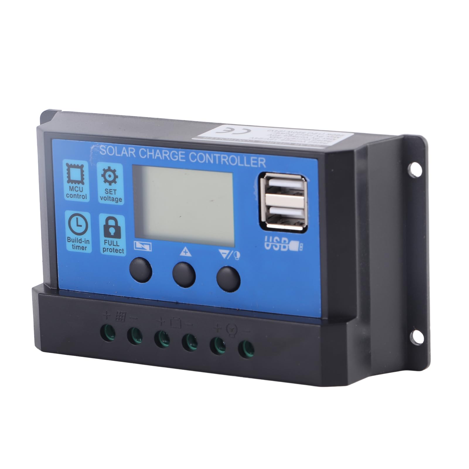 A2420 Kontroler ładowania Słonecznego 12 V/24 V 20 A do Akumulatorów Kwasowo-ołowiowych — Wydajny Regulator Energii Słonecznej do Pojazdów Kempingowych, Systemów Domowych i