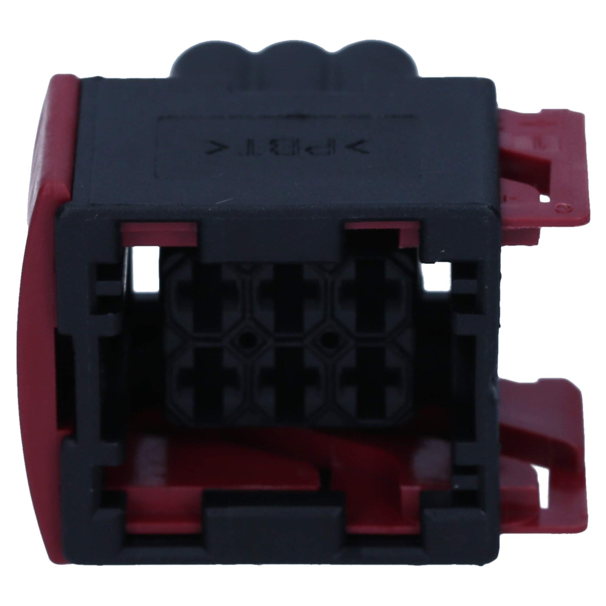 AMP 5x JPT Buchsengehäuse 6-polig - Junior Power Timer Steckergehäuse | Passendes Flachsteckgehäuse für KFZ & Sonderfahrzeuge, 0,5-2,5mm², Schutzklasse IP54, belastbar bis 24V und 20A
