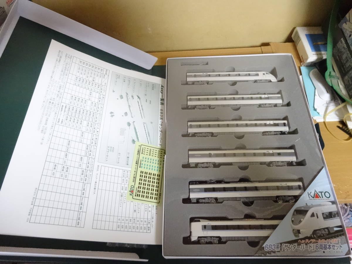 KATO 10-482 「サンダーバード」6両基本セットと3両増結セット