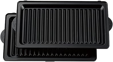 Vitantonio PANINI PLATE Cast Iron Griddles 2 Set PVWH-10-PN