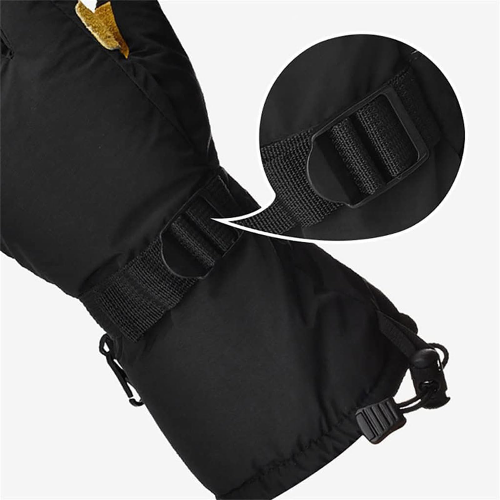Winterhandschuhe, Winterhandschuhe, rutschfest, winddicht, Thermo-Handschuhe, Winter, warm, Outdoor-Sporthandschuhe, Touchscreen, Fahrradhandschuhe für Herren und Damen, kaltes Wetter