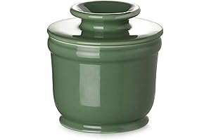 DOWAN Porcelain Butter Crock: Your Quest for Effortless Butter Spreading Ends Here