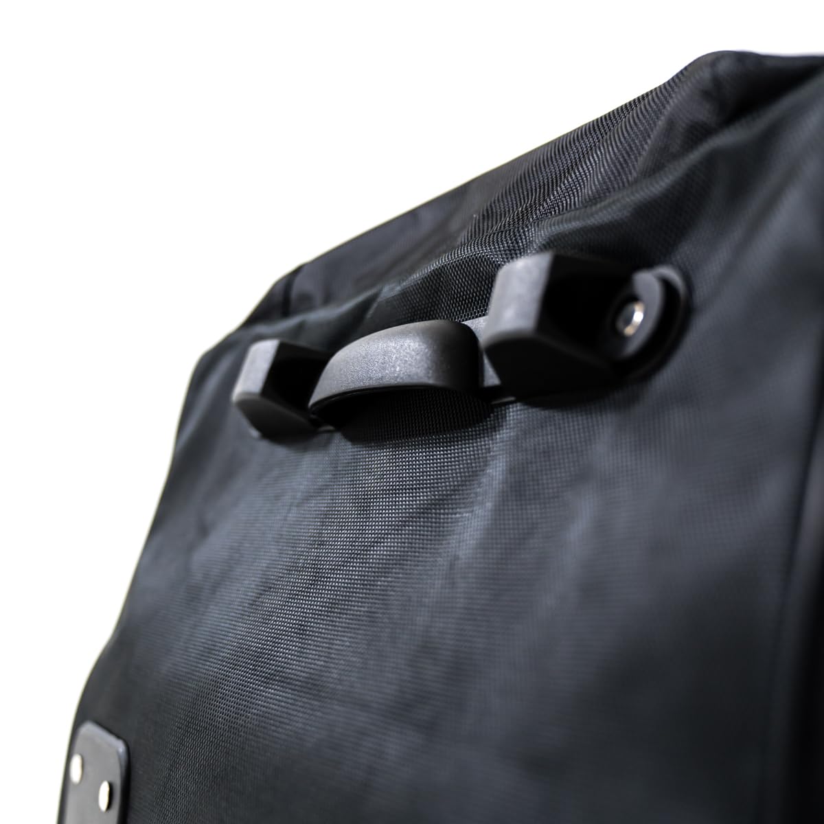 3s-sup No Stress Bag iSUP Board Tasche bis 11'6 mit Trollyfunktion I Inkl. gepolsterten Schultergurten und Bauchgurt I UV-Schutz Innenauskleidung I Schwarz, Größe 94x42x35 cm