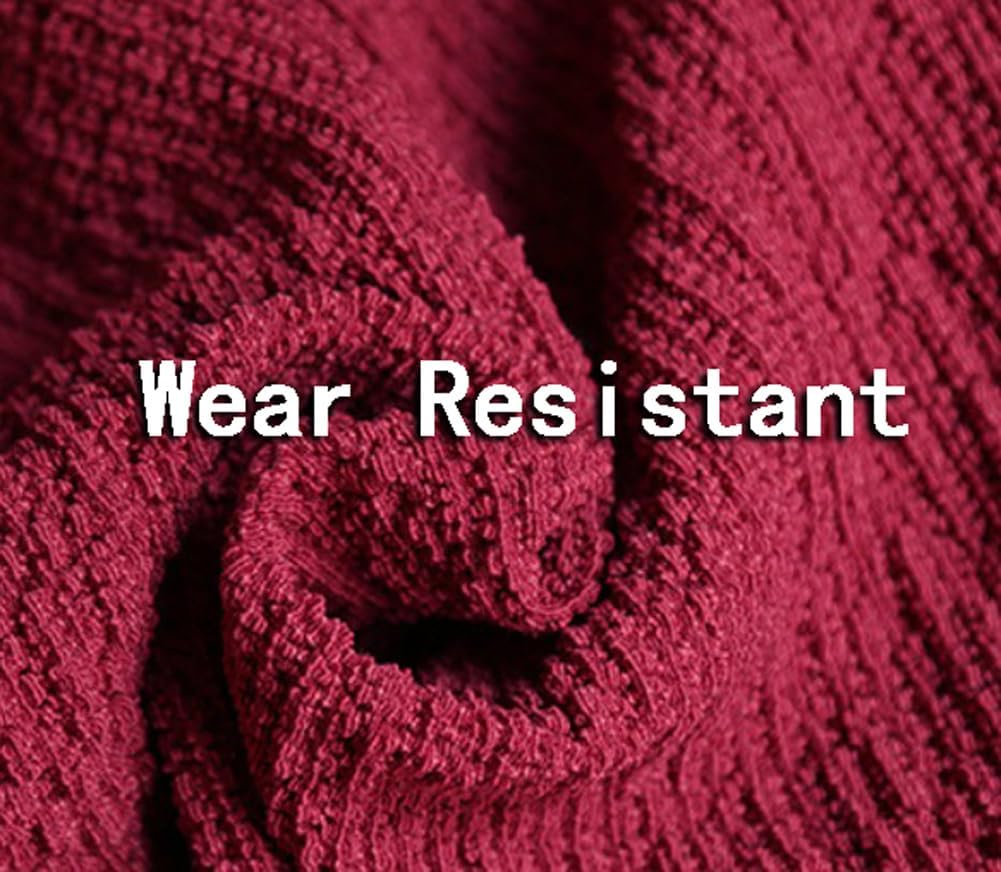 Square Barstool Covers Slipcovers,Soft Backless Chair Stool Cover for Kitchen,Dining Room,Cafe,Washable Dustproof Vanity Small Ottoman Cover (Dark Blue,4 PCS)