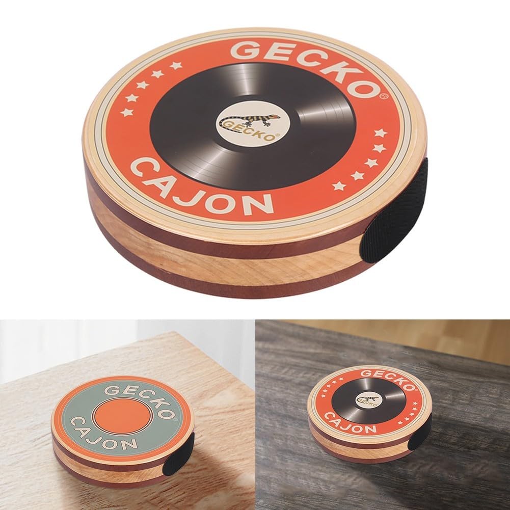 Tambour à Main Cajon Design Coloré pour Scène