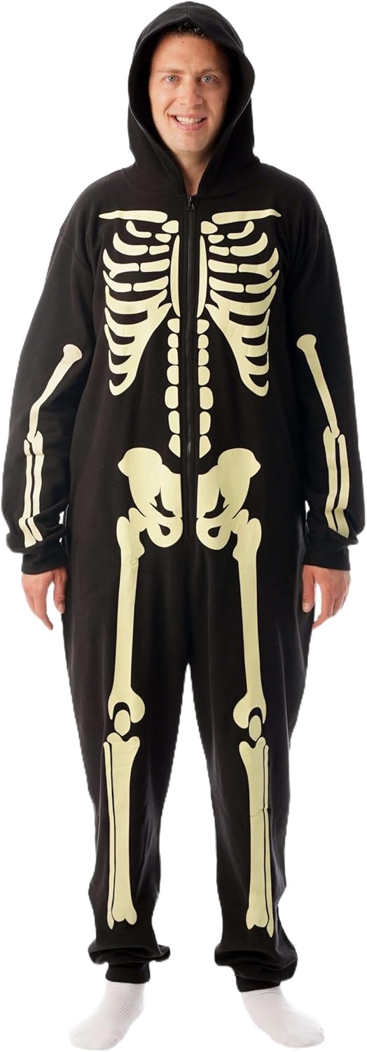 #followme Glow in The Dark Skeleton Jumpsuit Family