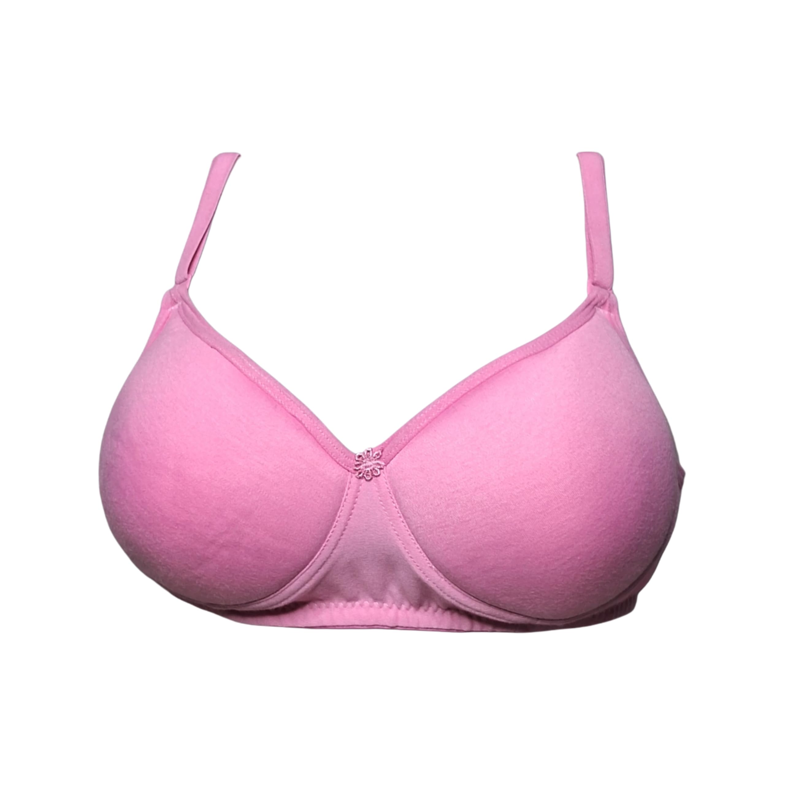 mukku magic Women's Soft & Comfortable Bra – Stylish Lingerie B Pink-picture-35