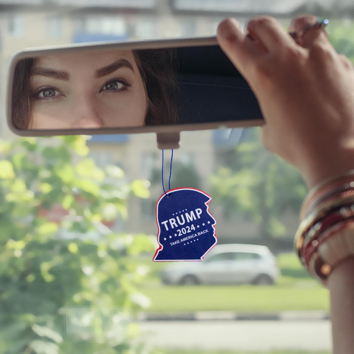 Donald Trump Car Air Freshener Trump Merchandise Funny Trump Car Smell Air Freshener Donald Trump Ornament Airfresheners Trump — view 6