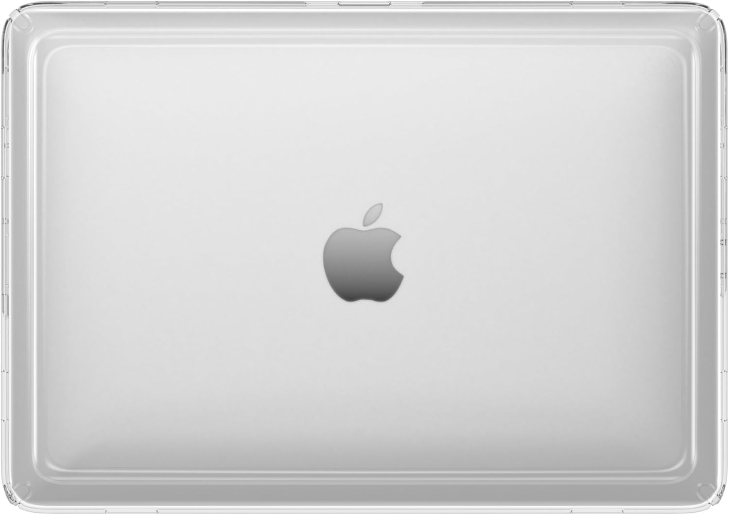 Speck 13" Macbook Pro w/without Touch Bar Presidio Clear Case, IMPACTIUM 4-Foot Drop Protected Macbook Case that Resists UV Yellowing with On-The-Go Protection, Clear