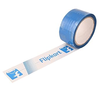 AIPL Flip kart branded Prime Packaging Tape with Strong Adhesive No Residue Easy to Use & Pack Stuff Multipurpose Usage (1 Pc)