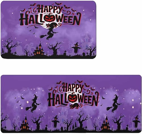 Tapete de baño de Halloween para bañera, antideslizante, de secado rápido y absorbente, tierra de diatomeas, fregadero de ducha, cocina, lavable,