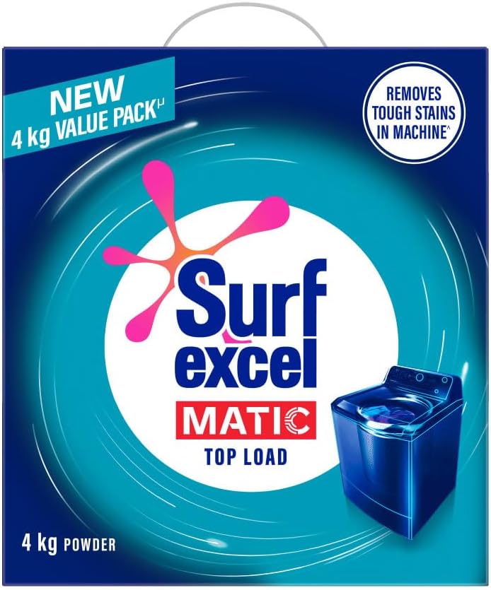 Surf Excel Matic Top Load Detergent Powder 4 kg