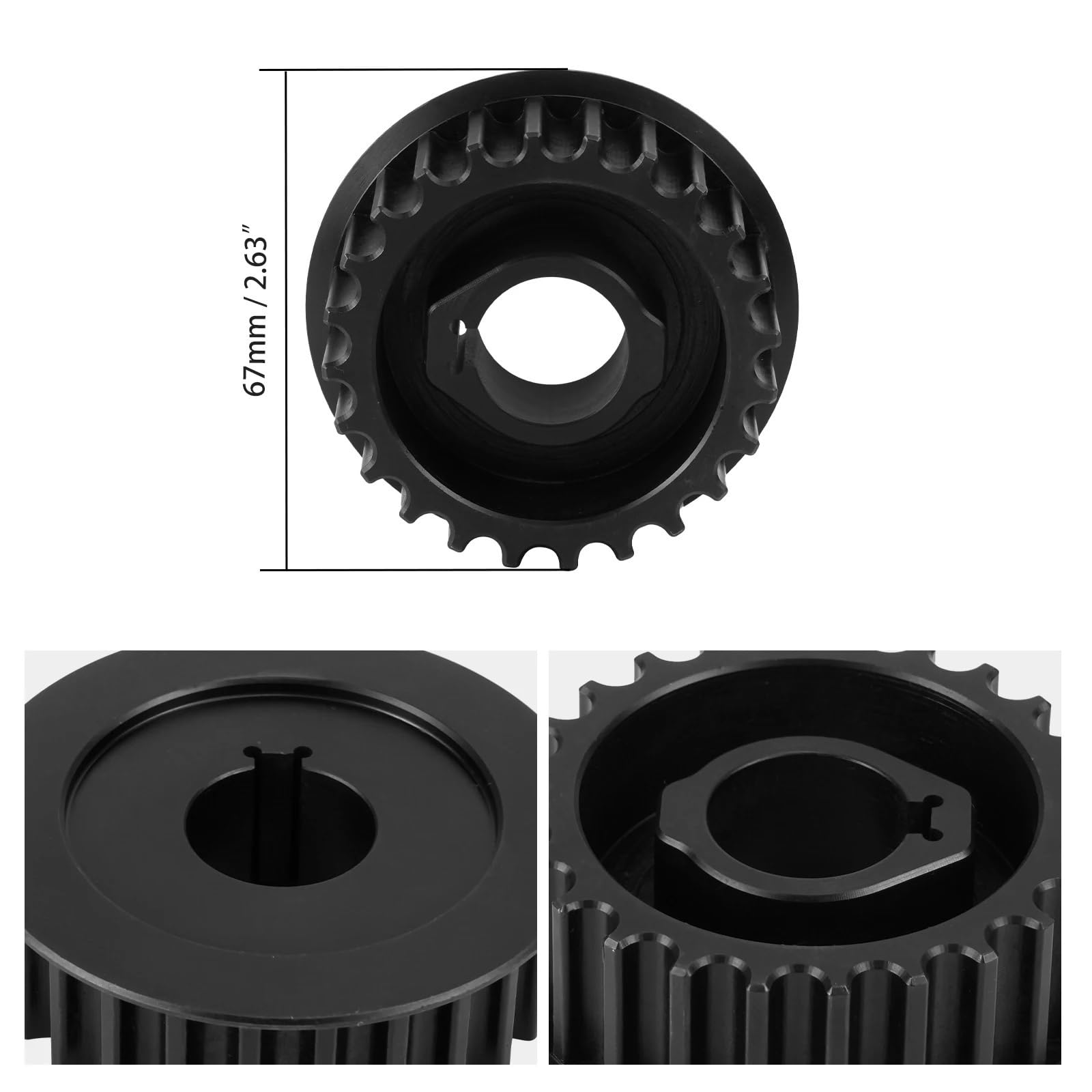 osłona zębatki silnika Pasuje do Surron Light Bee XS Pasuje do Segway X160 X260 Koło pasowe główne Nakrętka koła pasowego Osłona koła pasowego osłona łańcucha(Primary Pulley)